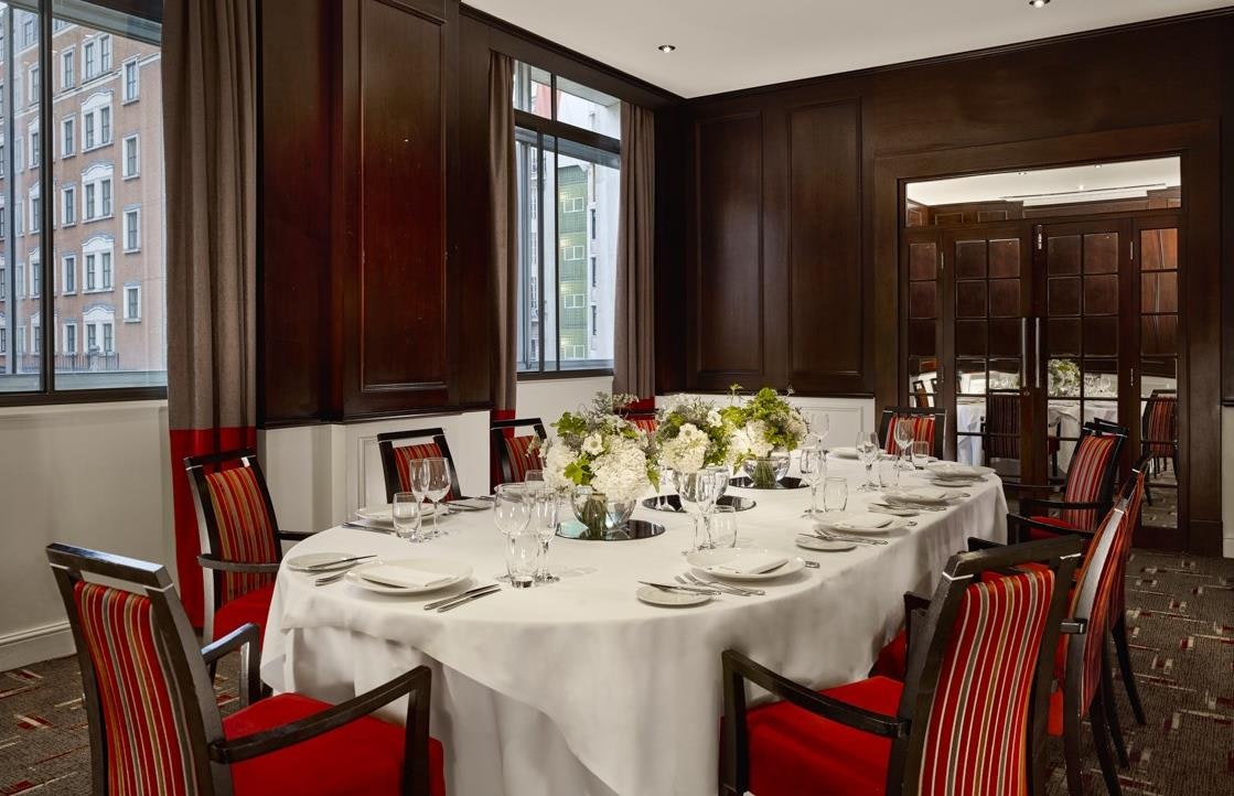 Private Dining Rooms in Mayfair - The Cavendish London - Dining  in Burlington Suite  - Banner