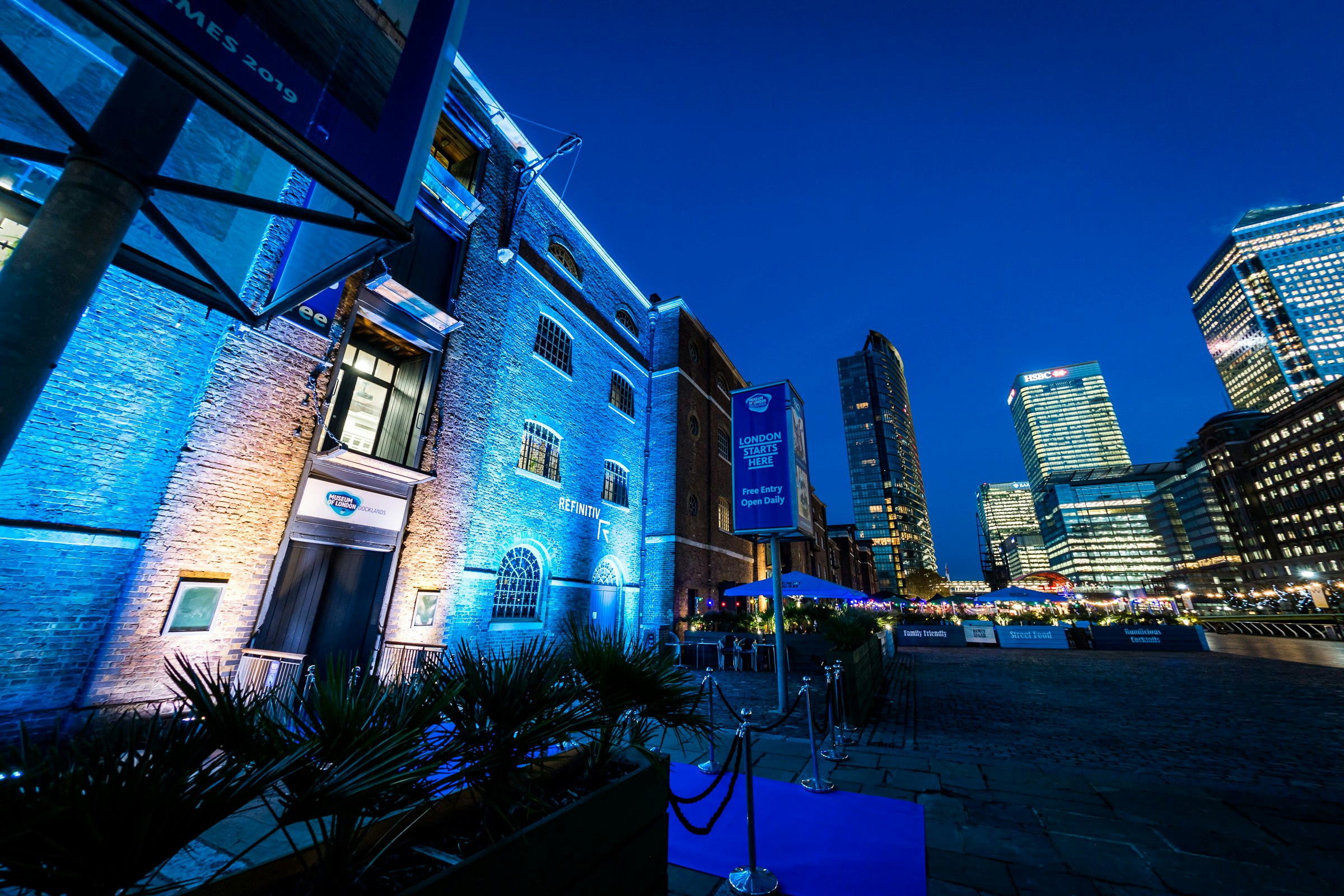 Party Venues in East London - Museum of London Docklands - Events in Whole Venue - Banner