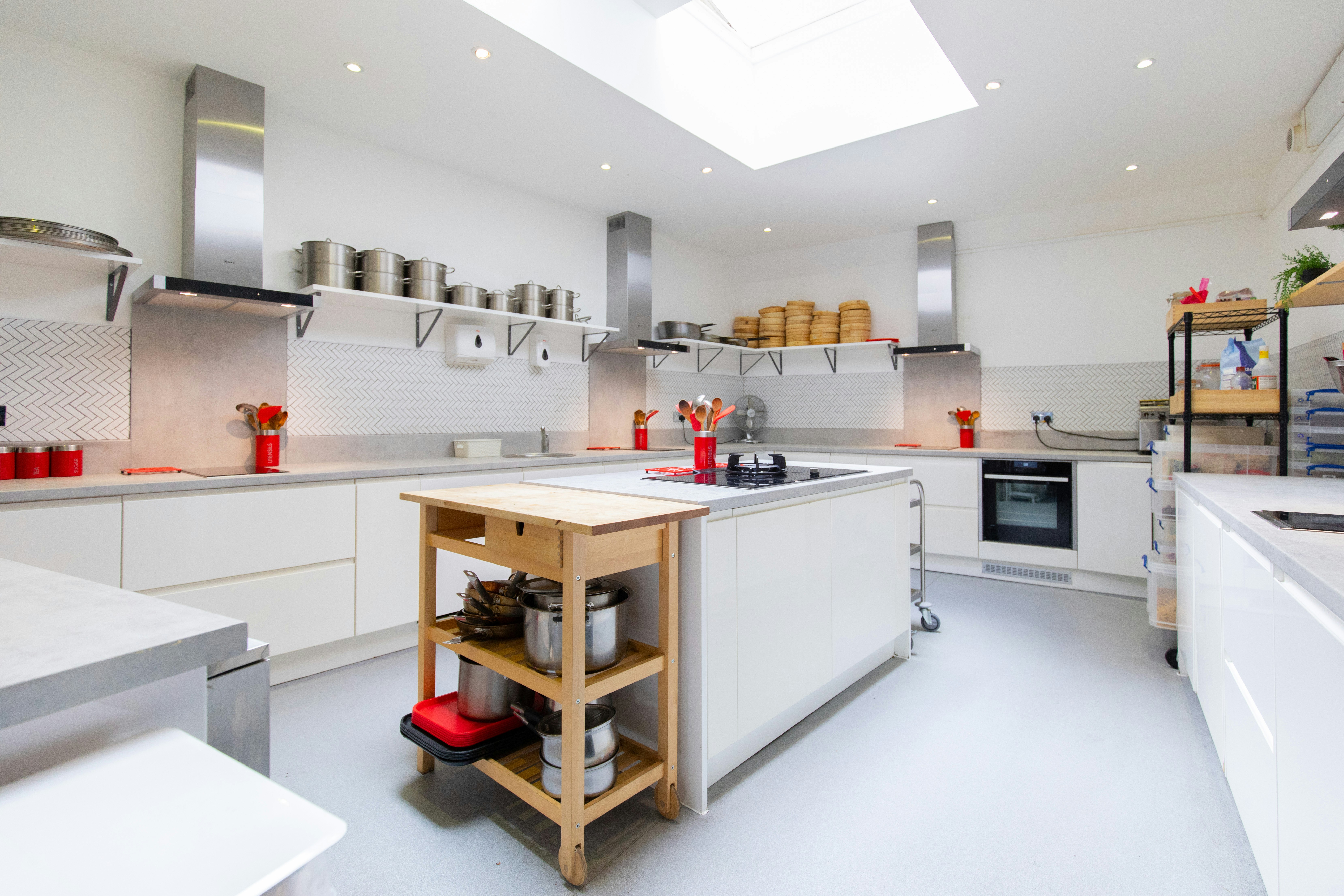 Kitchenes For Hire Venues in London - School of Wok
