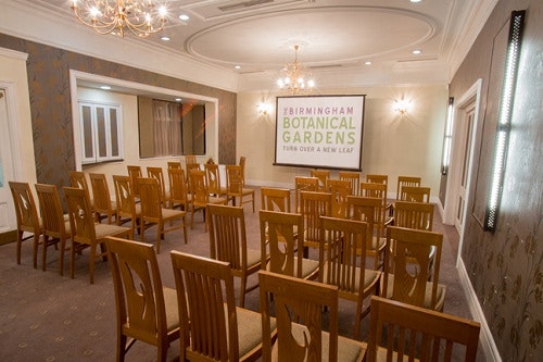 Conference Venues in Birmingham - Birmingham Botanical Gardens & Glasshouses - Business in The Loudon Suite - Banner