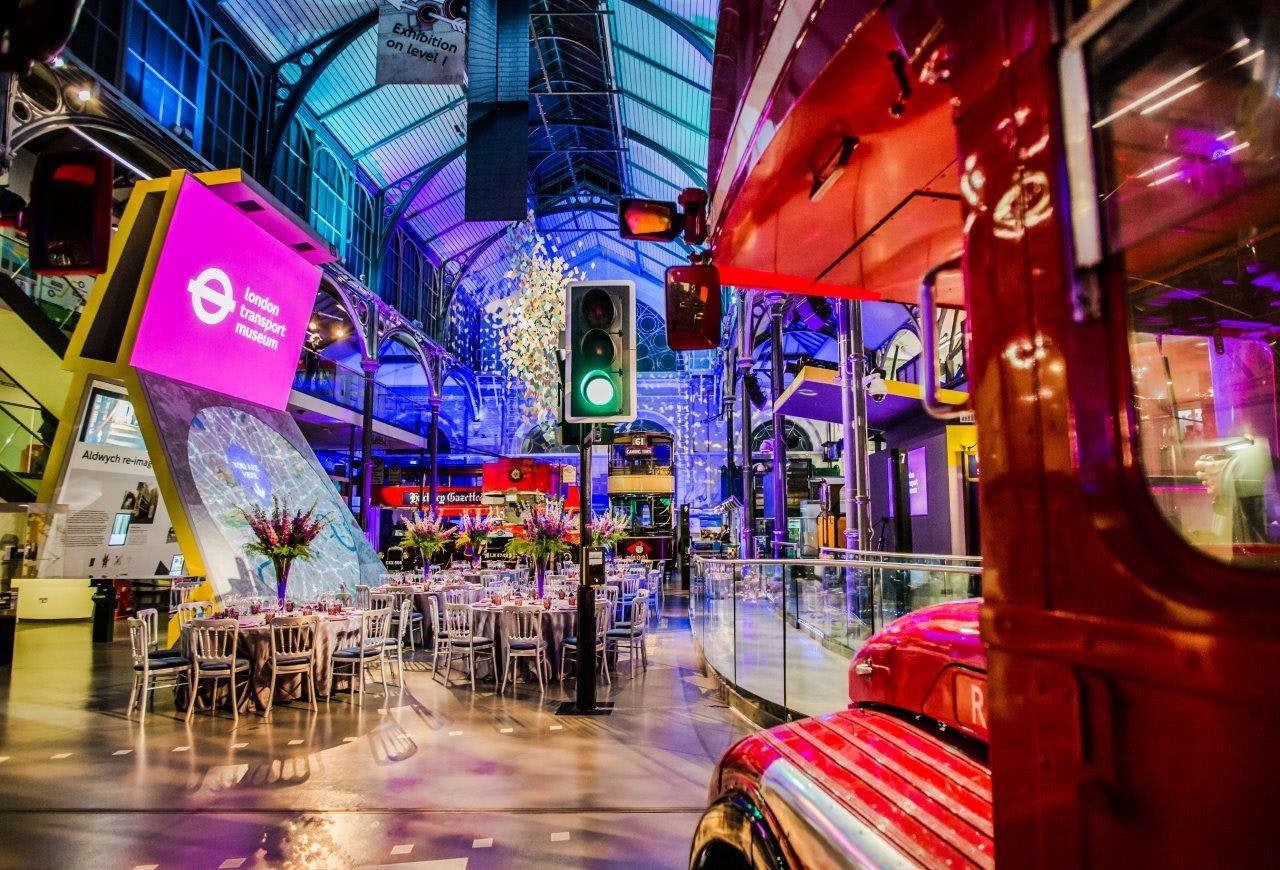 Christmas Party Venues in East London - London Transport Museum
