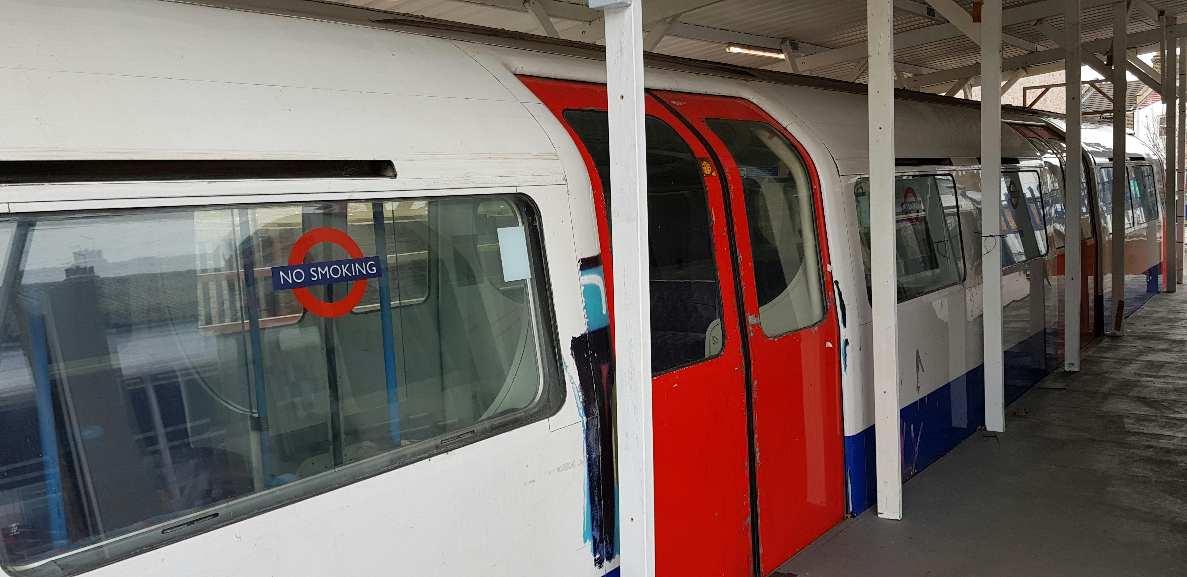 Victoria Line Underground Tube Carriage Film and Photo Walthamstow