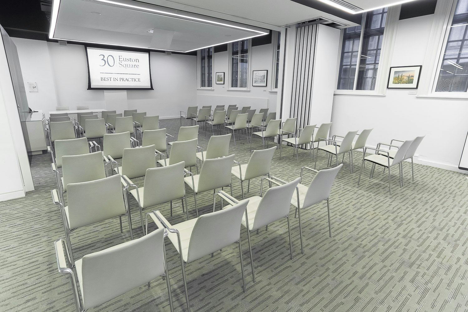 Modern Conference Venues in London - 30 Euston Square - Business in The Horder Suite - Banner