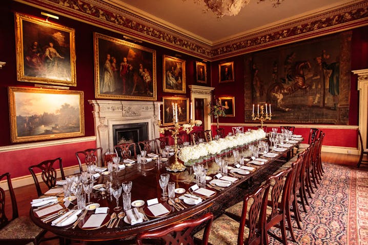 Hagley Hall - The Crimson Dining Room image 1