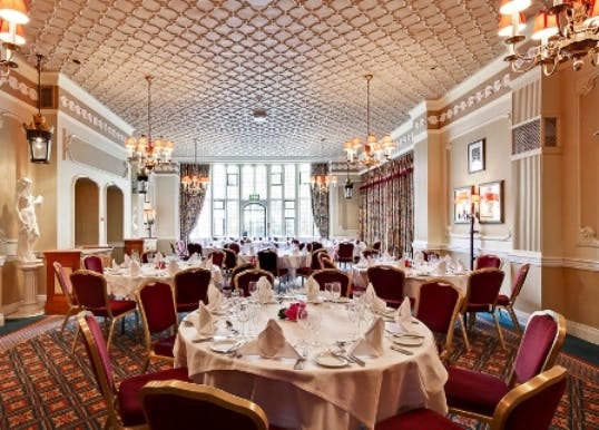Terrace Restaurant Weddings Plough And Harrow Hotel