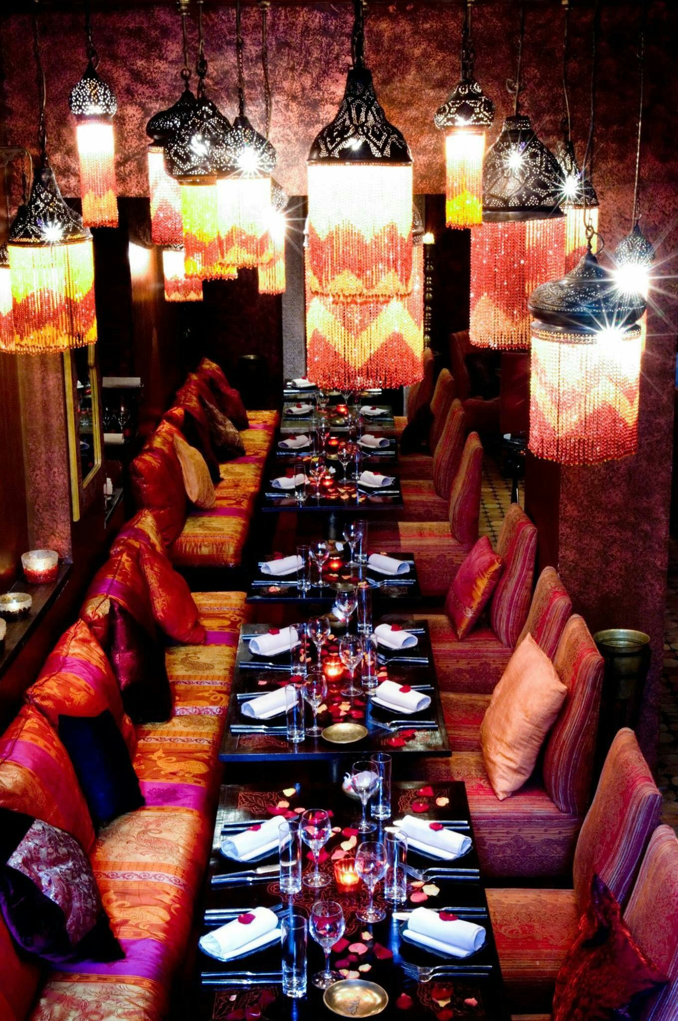 Christmas Party Venues in Mayfair - Levant Restaurant & Lounge