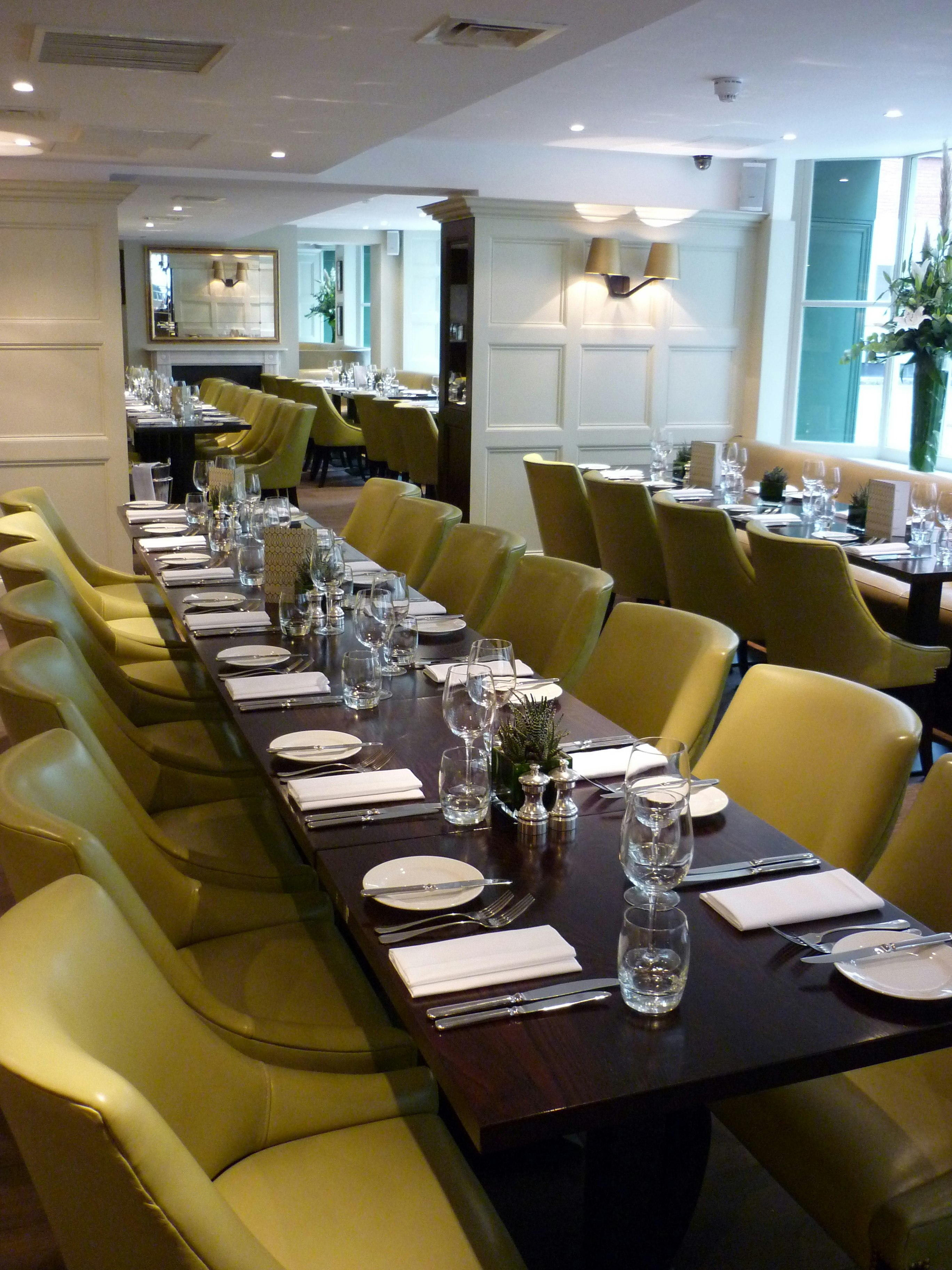 50th Birthday Party Venues in London - Chiswell Street Dining Rooms