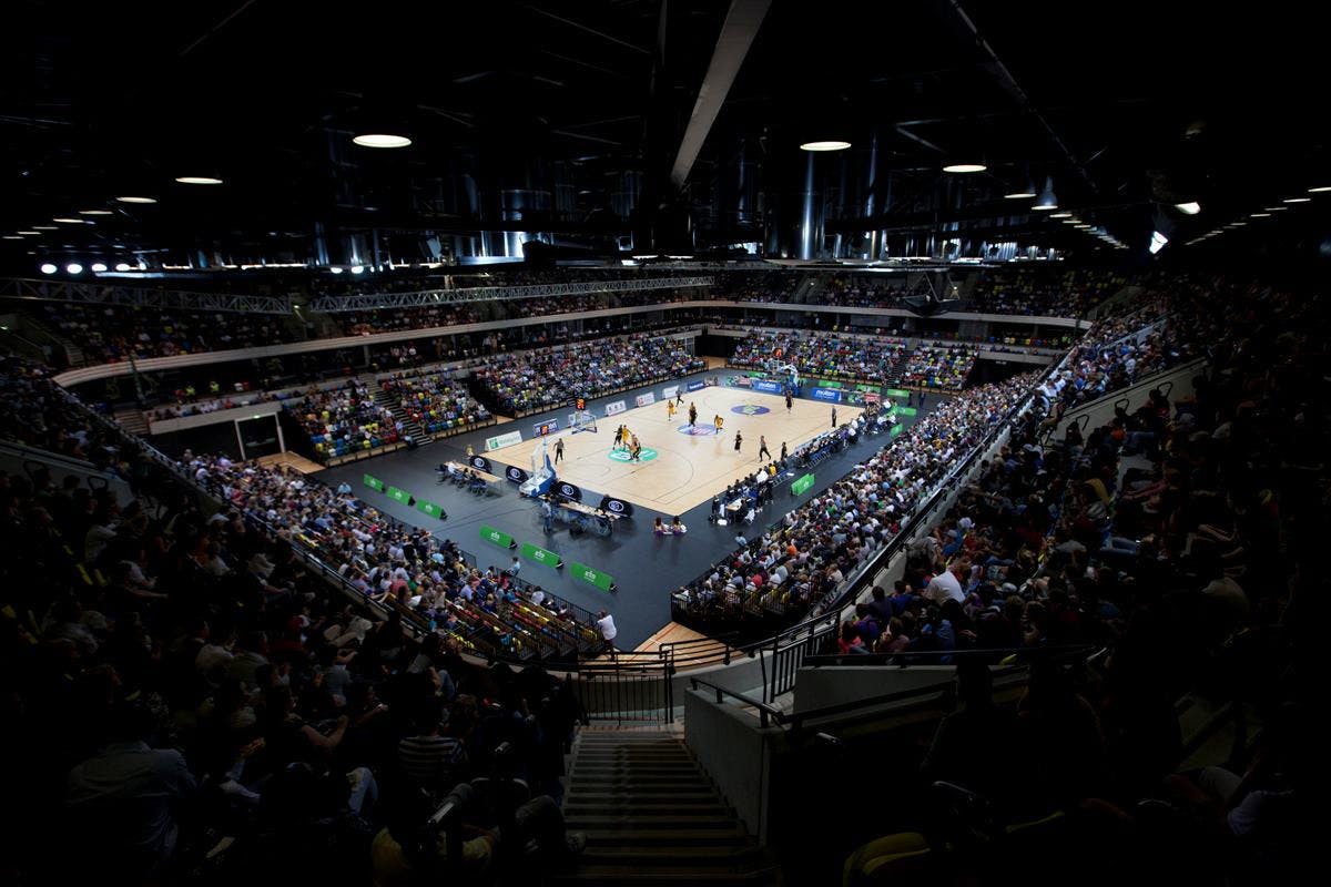 Copper Box basketball