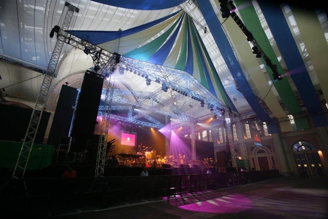 Stage at the Alexandra Palace