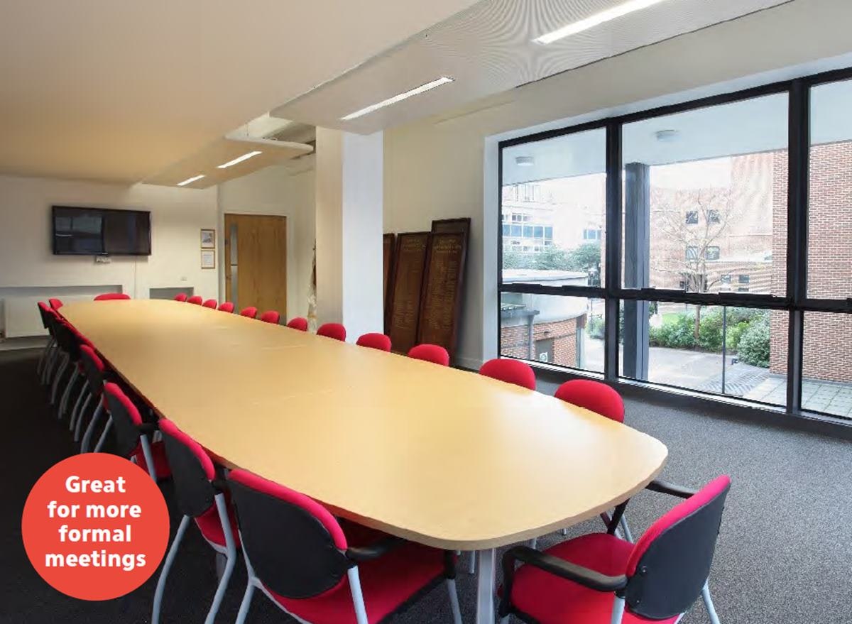 Queen Mary University small meeting room